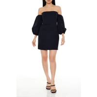 Off-the-Shoulder Mini Dress