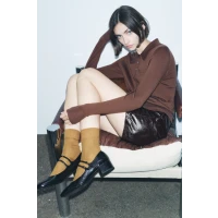 DOUBLE STRAP HEELED SHOES