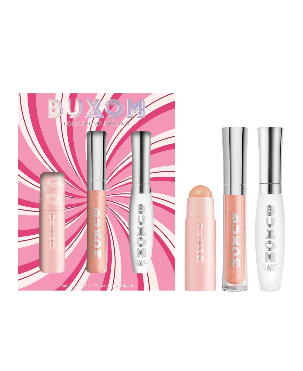 Buxom Cosmetics 3-Pc. Lolli-Plump Dreams Holiday Gift Set - Sheer Pink