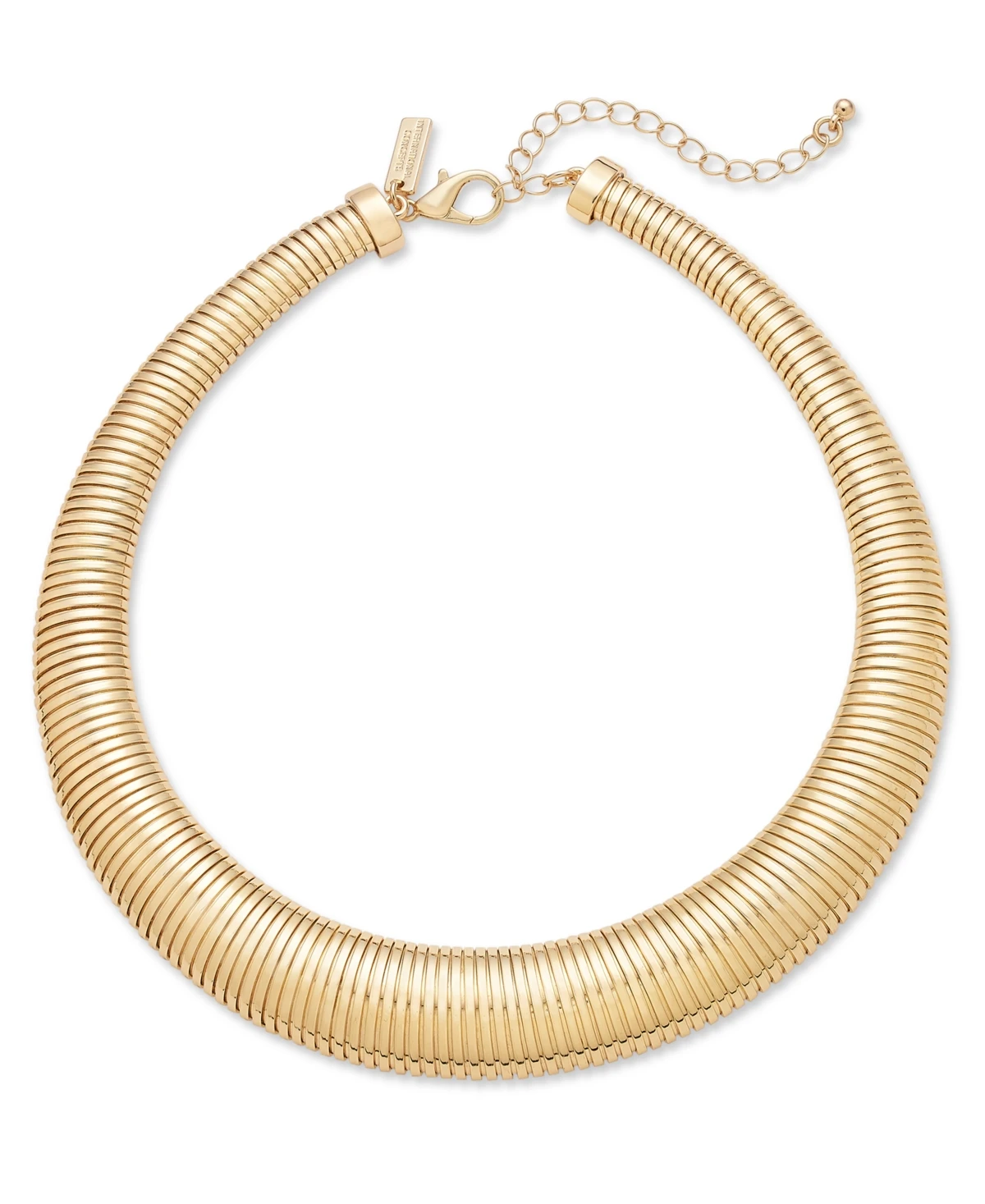 I.n.c. International Concepts Gold-Tone Omega Chain Collar Necklace, 17" + 3" extender