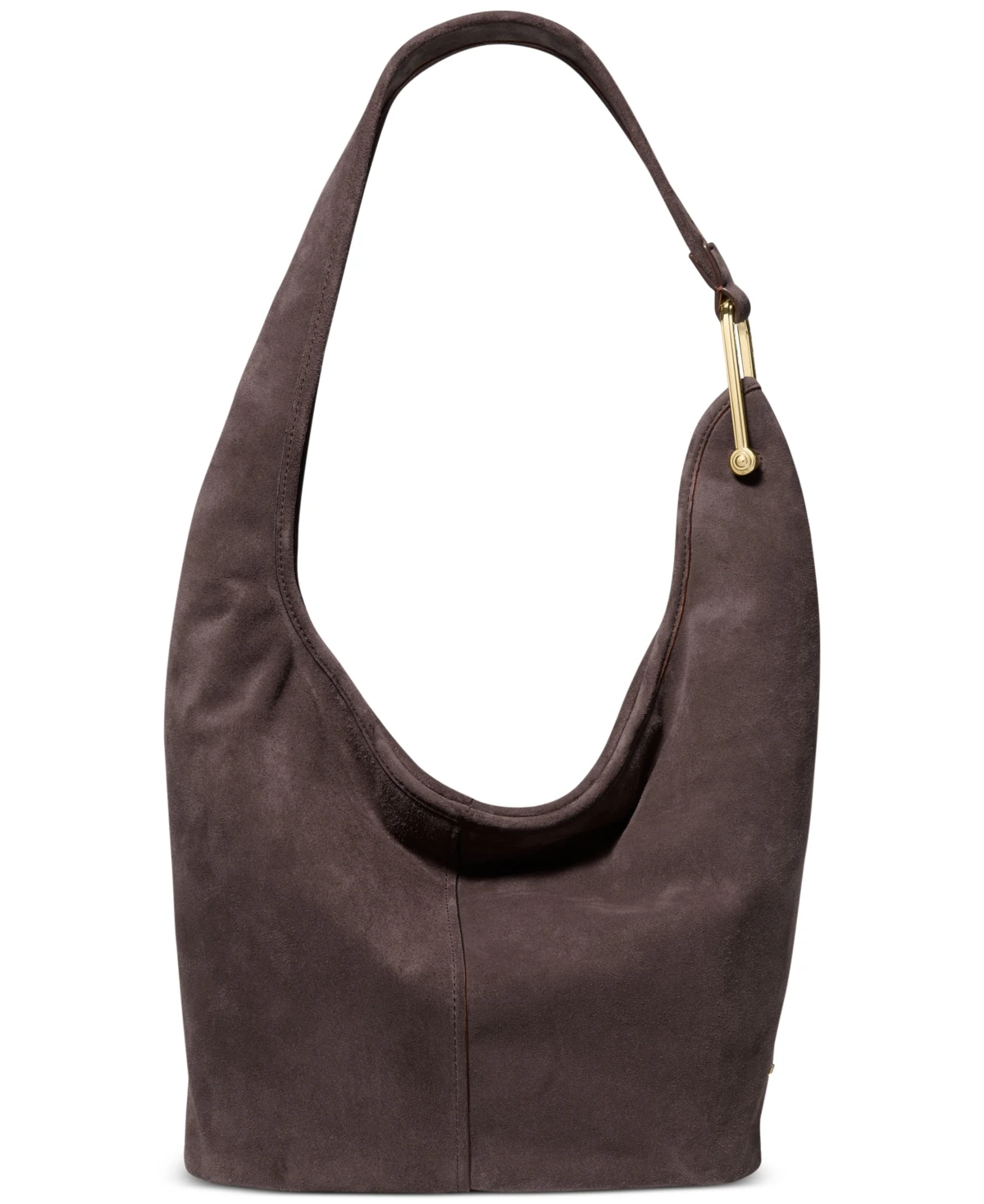 Michael Michael Kors Women's Sonny Suede Medium Hobo Shoulder Bag - Chocolate