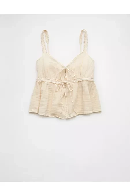 AE Flyaway Cami Women's Cream