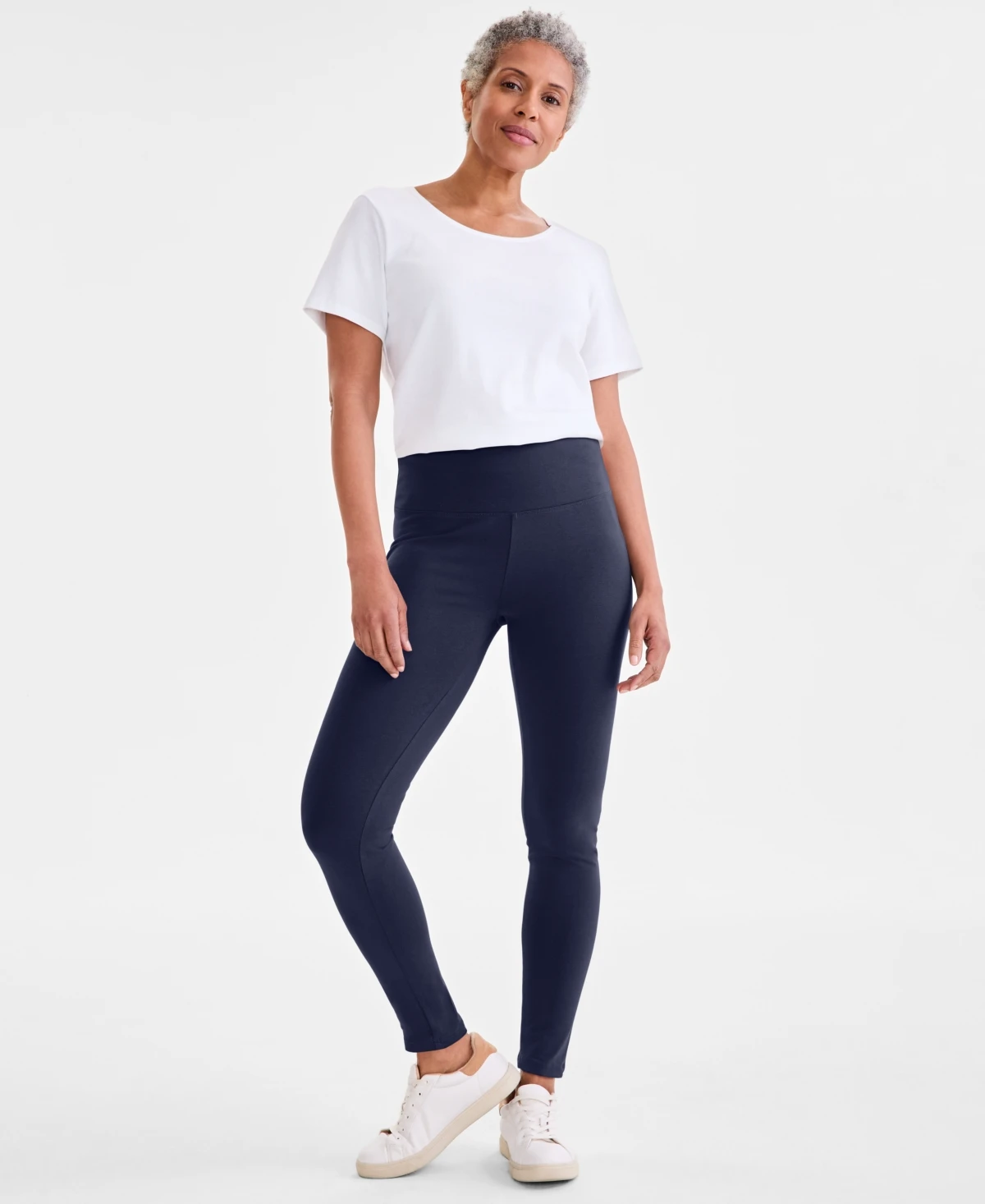 Style & Co Petite High-Rise Basic Leggings
