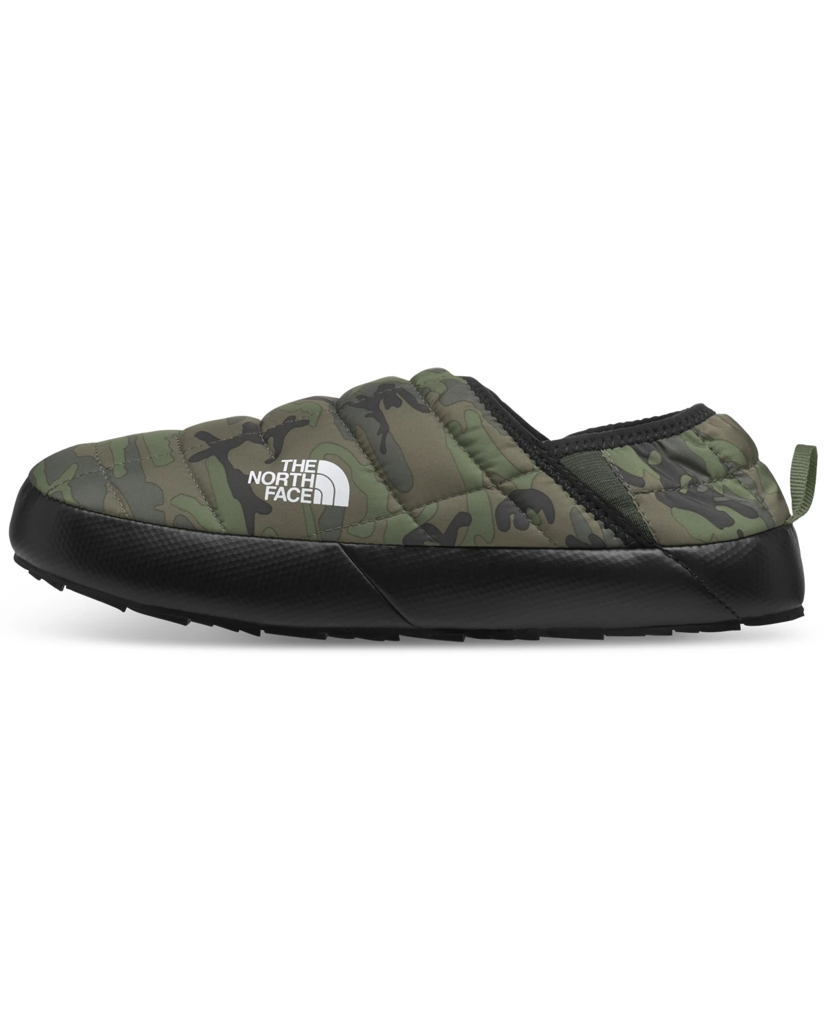 The North Face Men's ThermoBall Traction Mule V Slippers - Thyme Brushwood Camo Print/Thyme