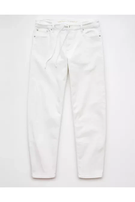 AE Stretch Barrel Jean Women's Cool White