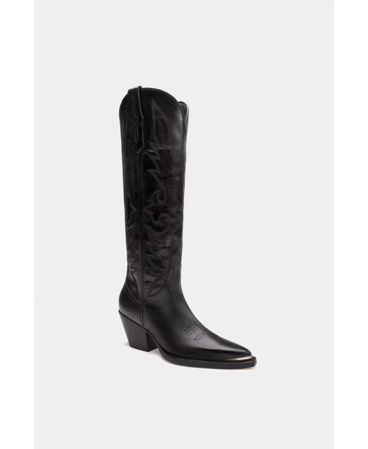 Western Fashion Leather Boots Gilia By Dante - Black