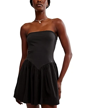 Free People Onda Drop Waist Mini Dress