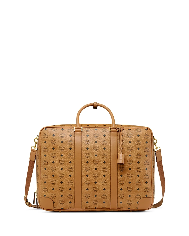 Mcm Ottomar Large Visetos Suitcase