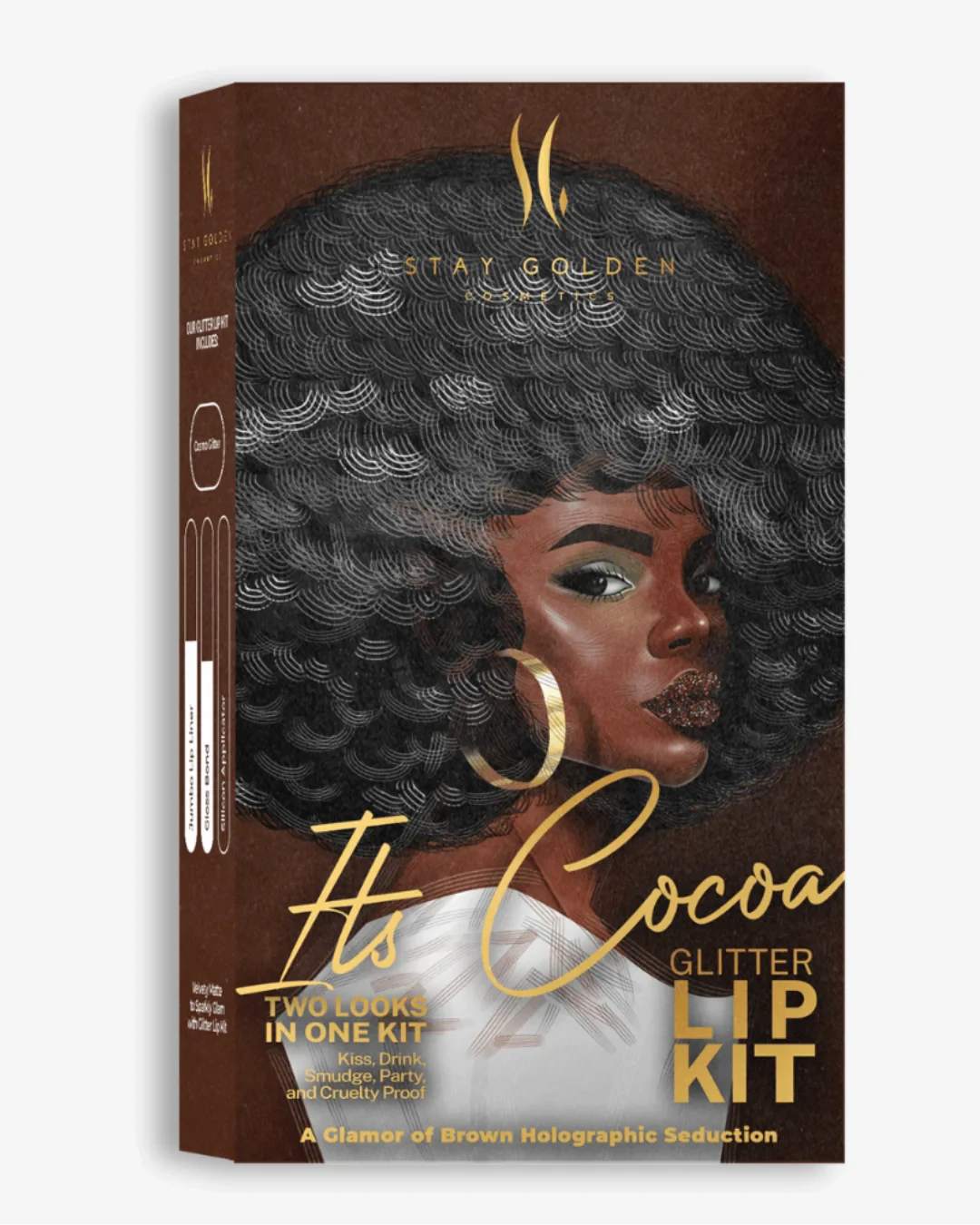 It's Cocoa Glitter Lip Kit 2.0