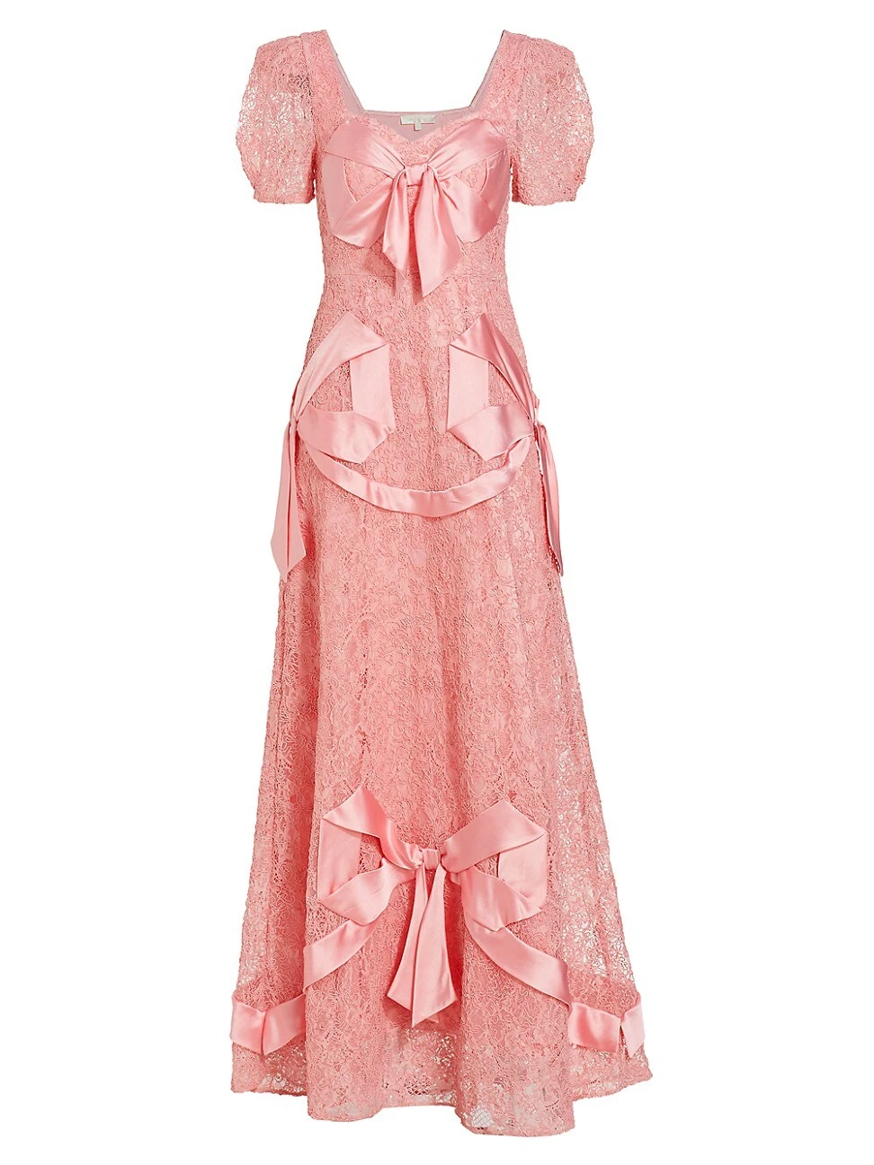 Womens Hilma Embroidered Gown - Pink -