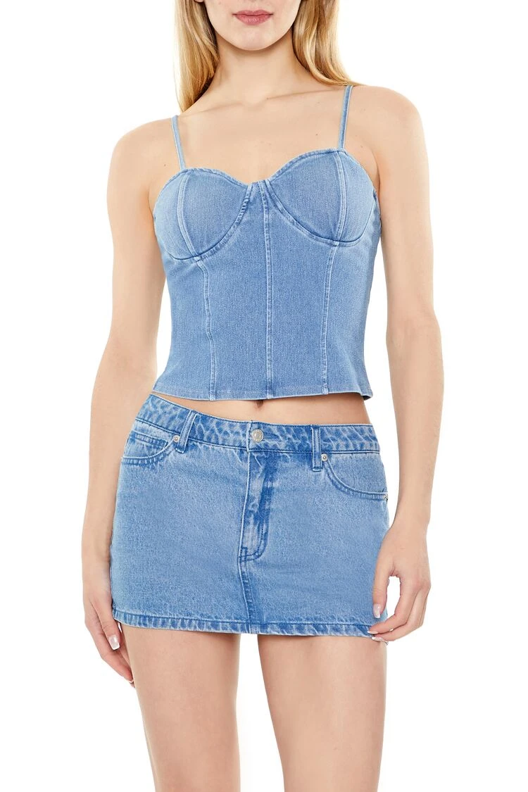 Sweetheart Denim Cami