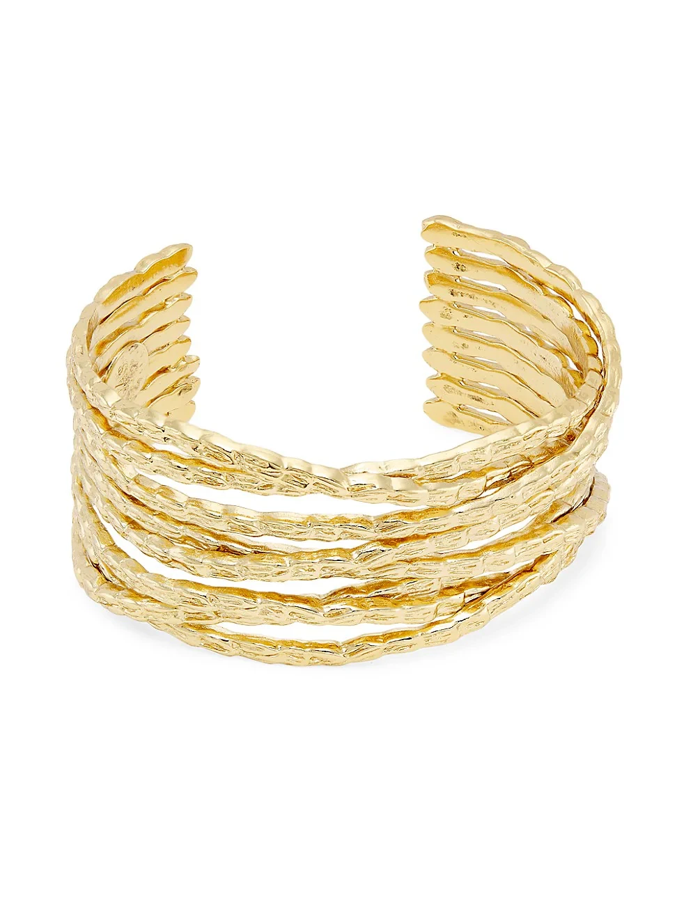 Womens Liane Manchette 24K Goldplated Cuff Bracelet - Gold