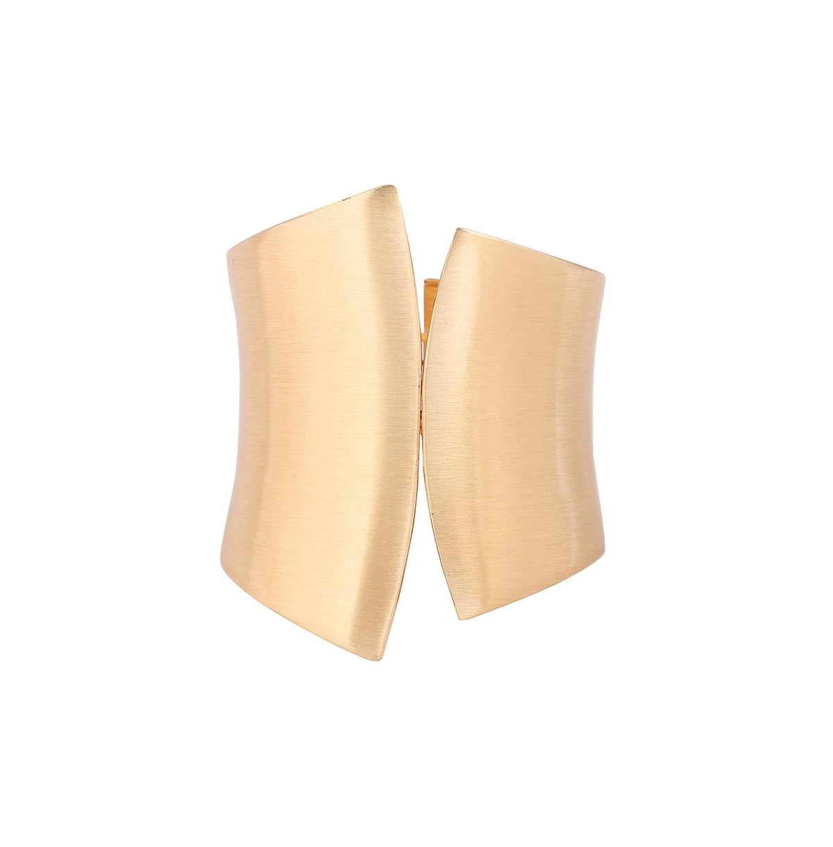 Sohi Gold-Plated Statement Cuff Bracelet - Gold