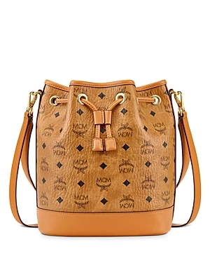 Mcm Dessau Medium Visetos Bucket Bag