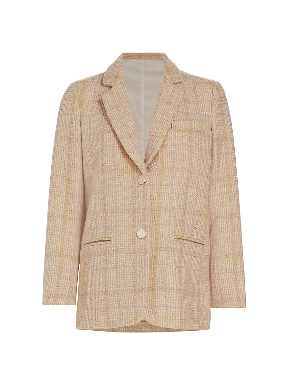 Womens Denzel Wool Jacket - Creamy Caramel -