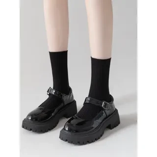 Plain Ribbed Socks / Set