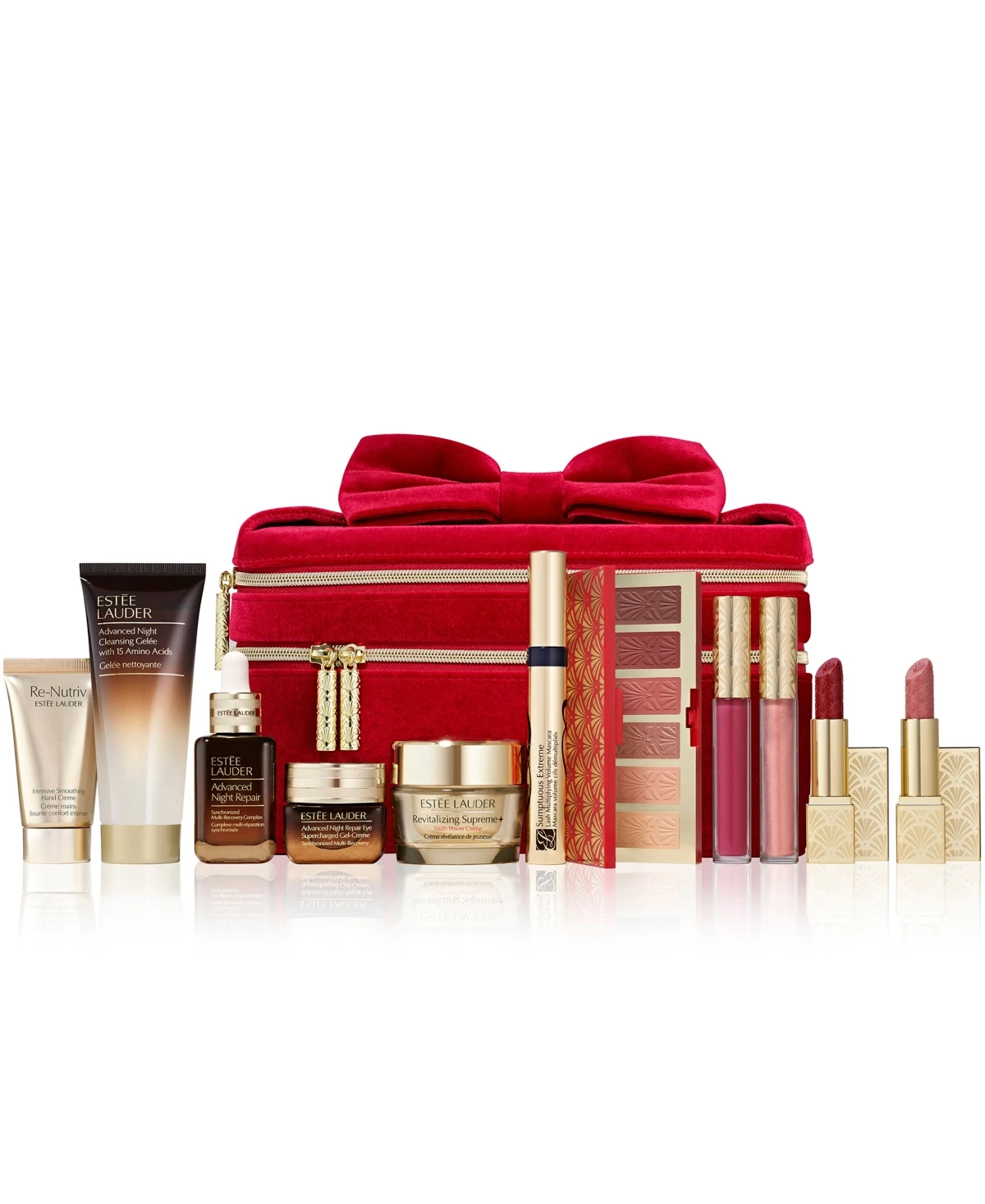 20% Off! 12-Pc. Holiday Set now only $72 with any Estee Lauder Purchase (A $625 Value!) - 12-Pc. Set with Supreme+ Day