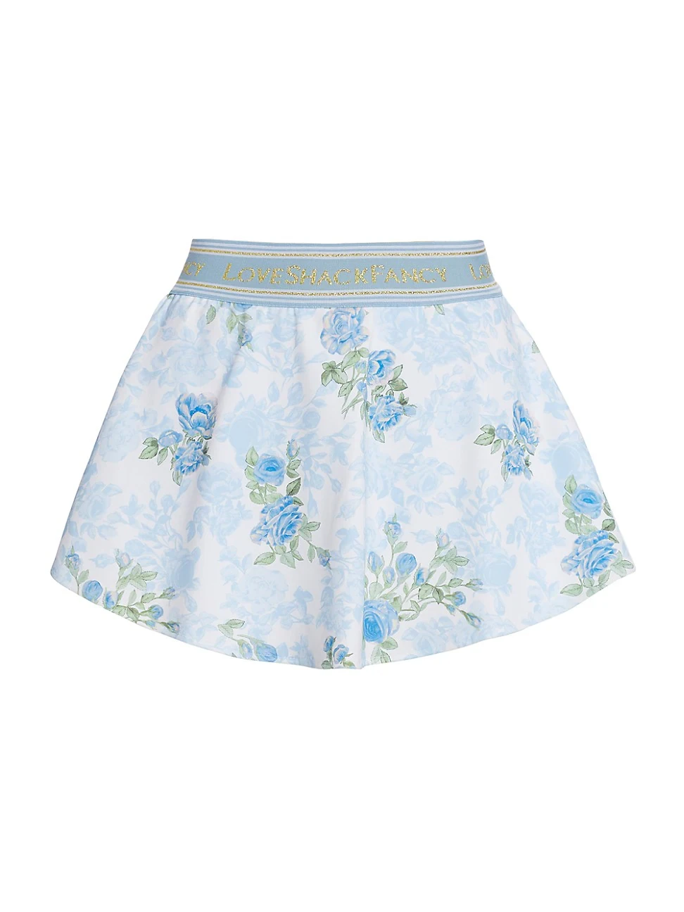 Womens Balbino Logo Band Tennis Skort - Baby Blue Promise -