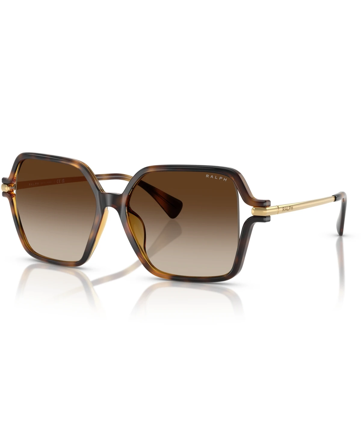 Ralph by Ralph Lauren Women's Sunglasses RA5319U - Shiny Dark Havana