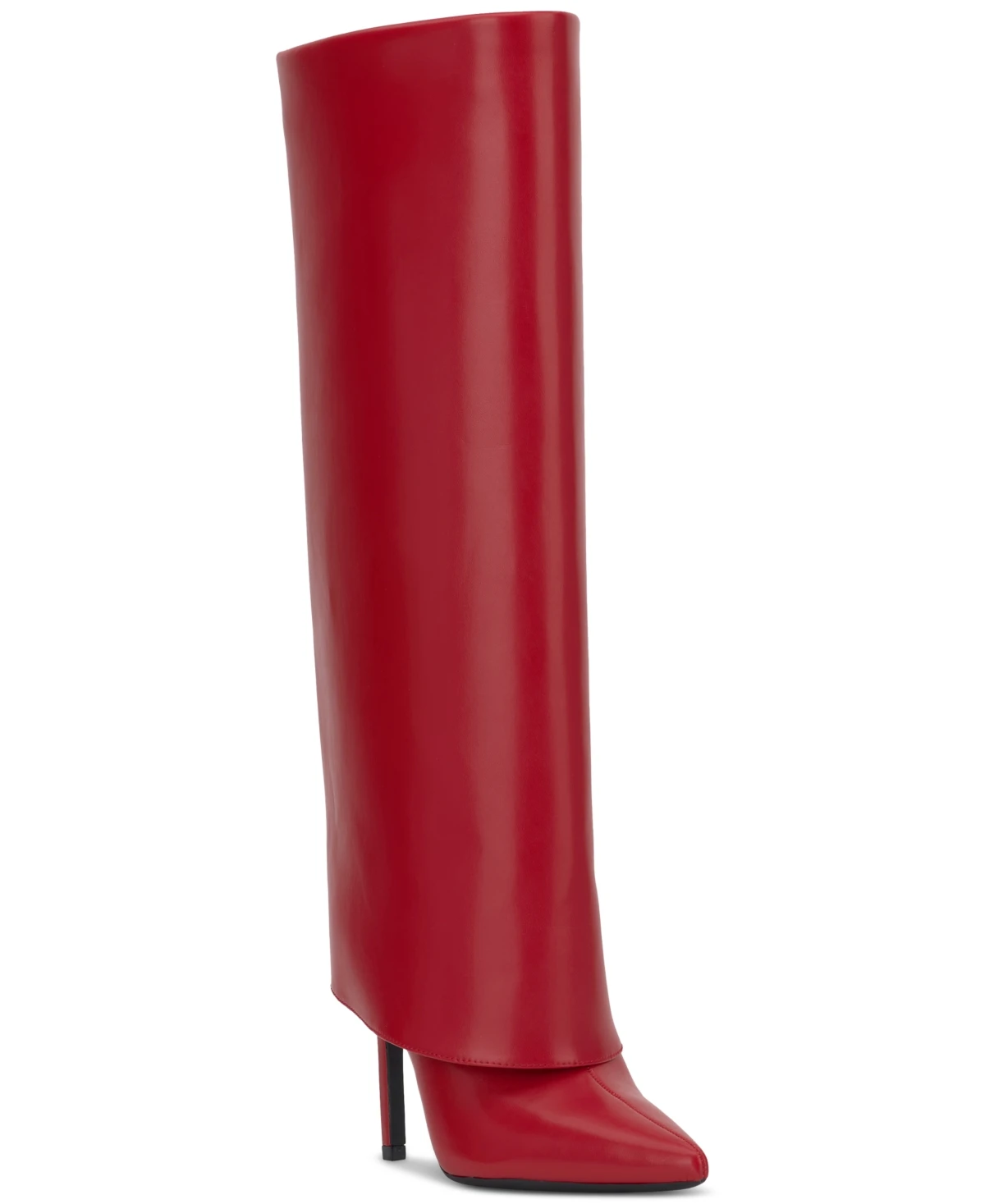 Skylar Fold Over Cuffed Knee High Boots