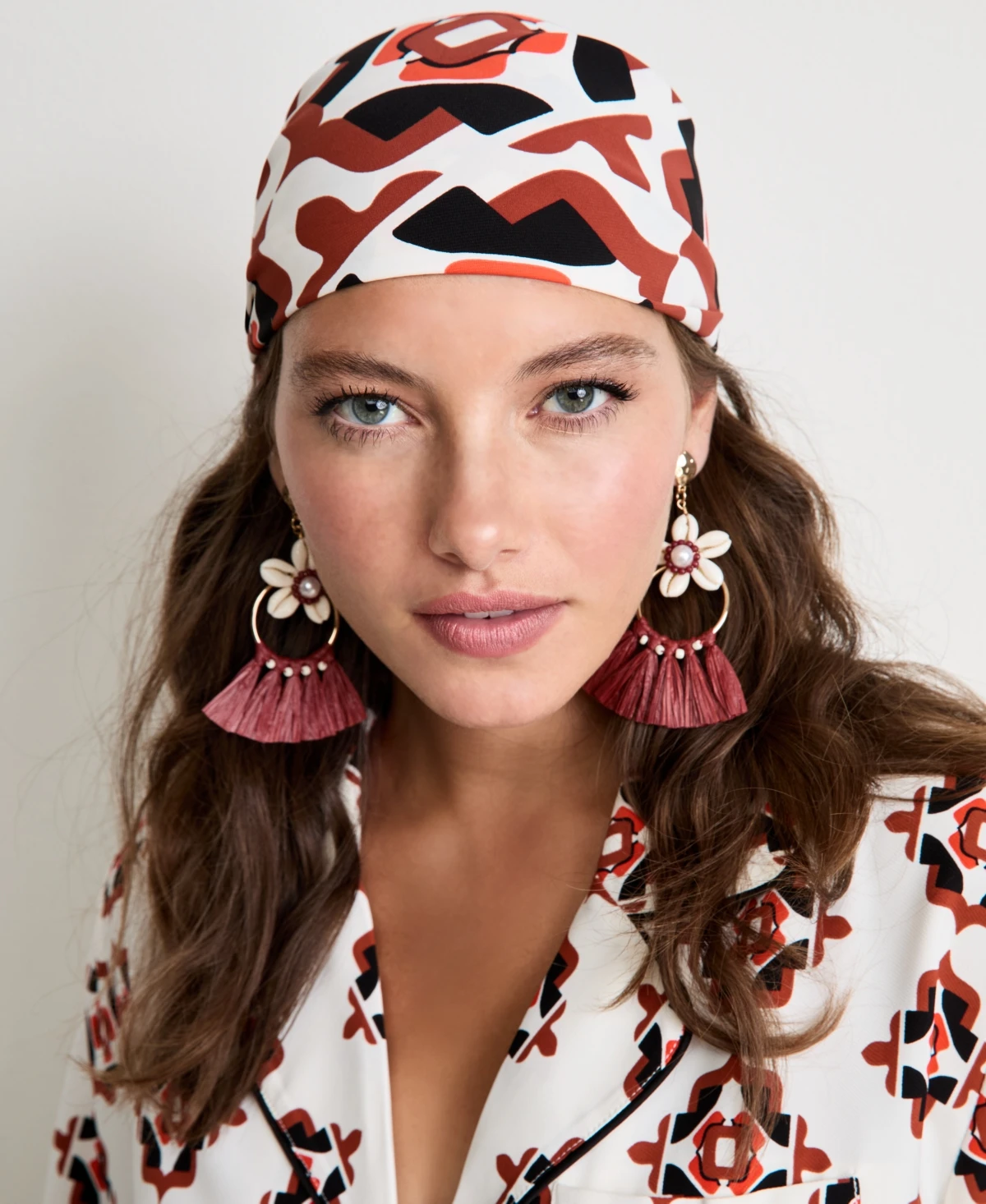 On 34th Women's Graphic Printed Scarf