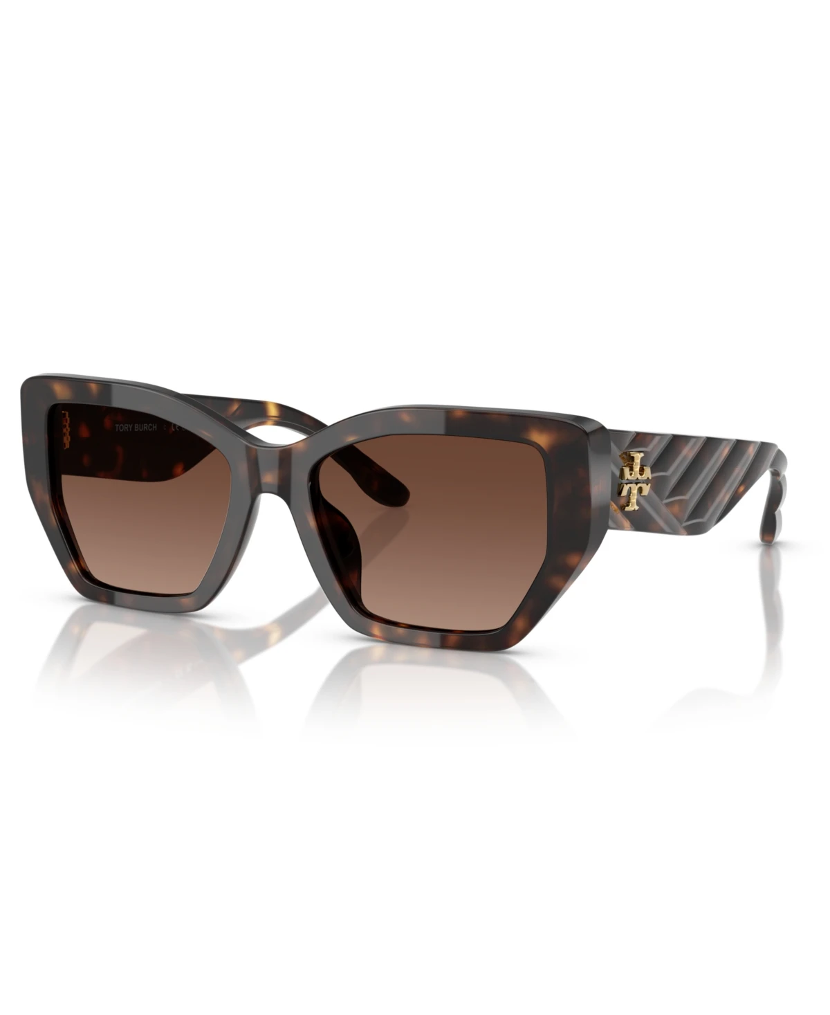Tory Burch Women's Polarized Sunglasses TY7187U - Dark Tortoise