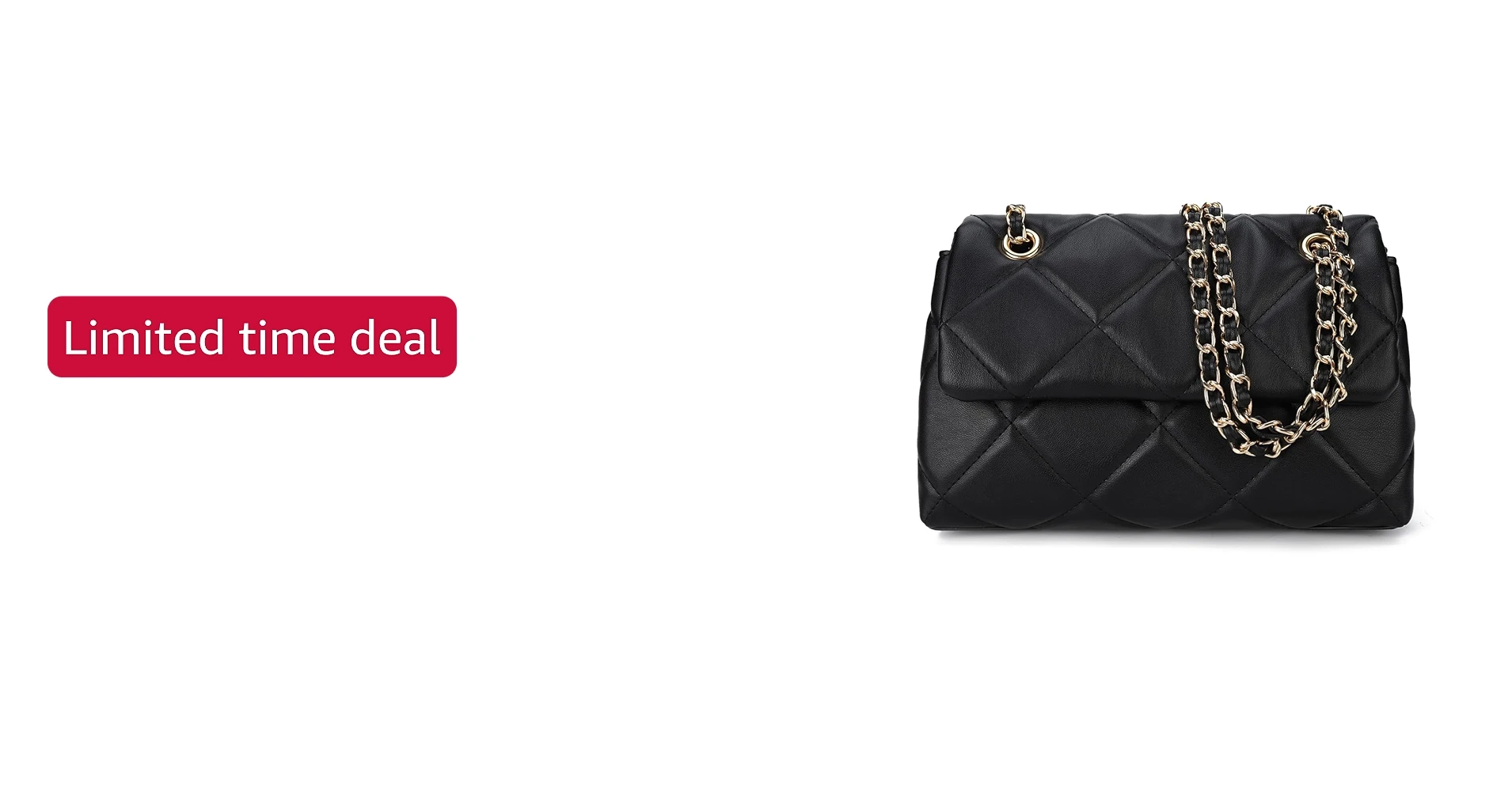 Deal: Gladdon Quilted Crossbody Purses for Women Small Ladies Shoulder Bags with Chain Trendy Clutch Purse Cute Designer Bag