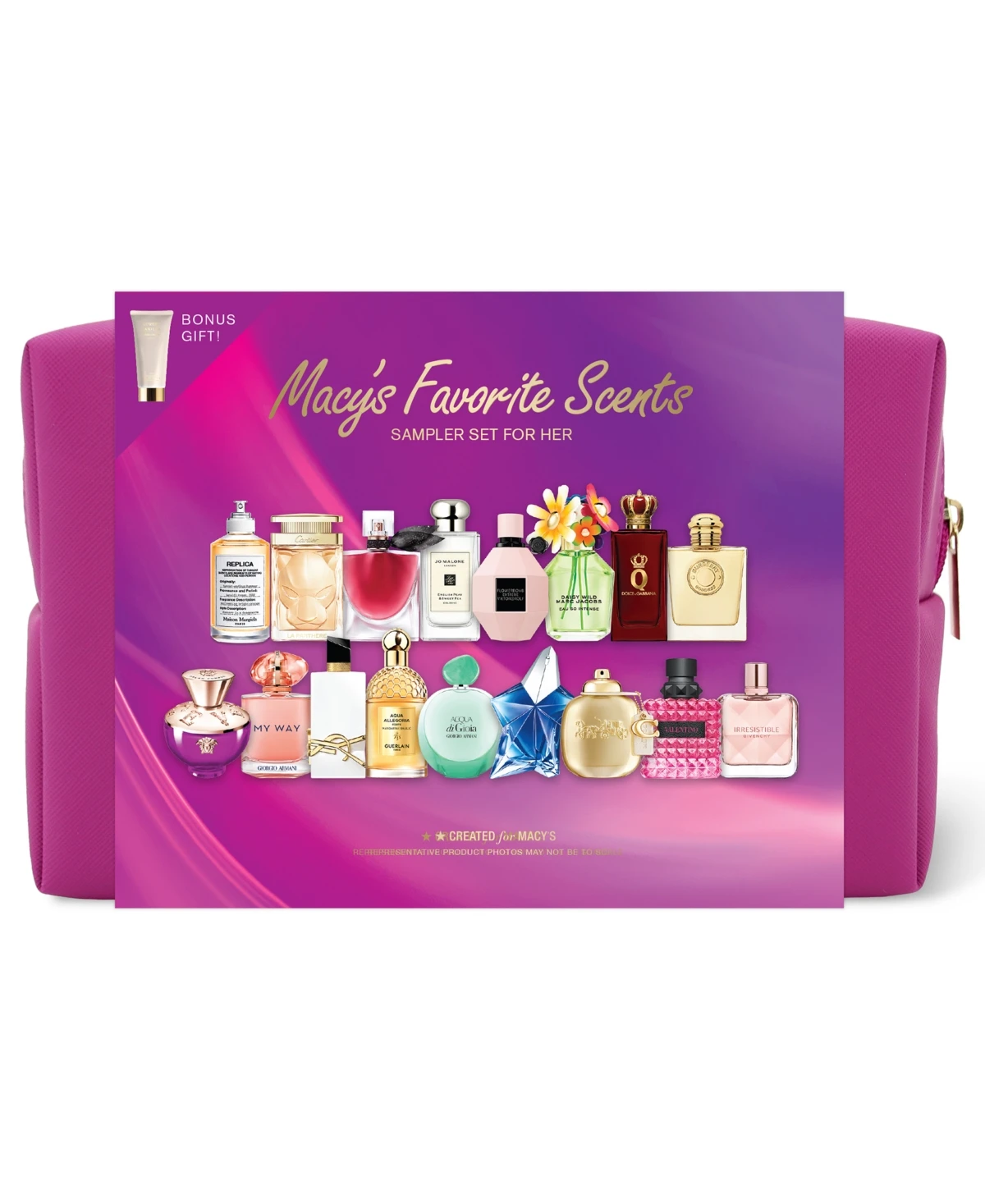 Macy's 18-Pc. Favorite Scents Sampler Set For Her Eau De Parfum Fragrance Kit