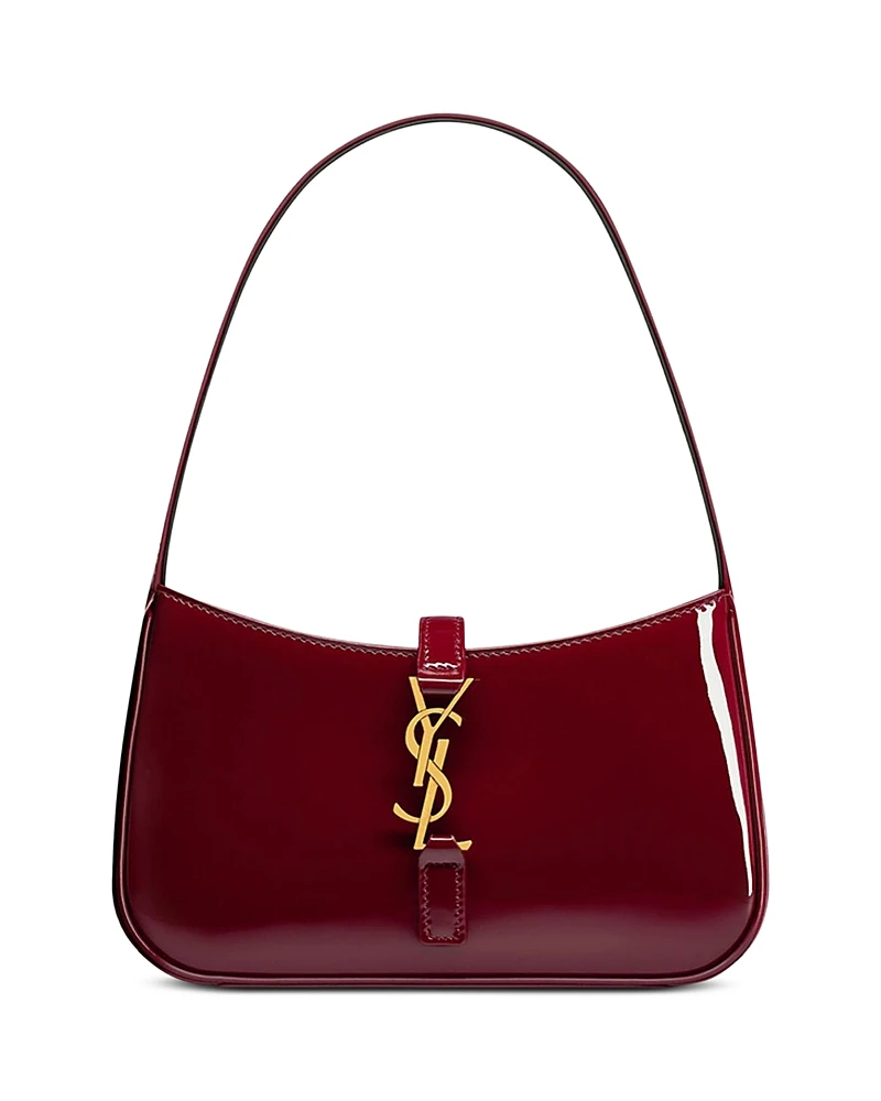 Saint Laurent Le 5 A 7 Mini Hobo in Smooth Leather