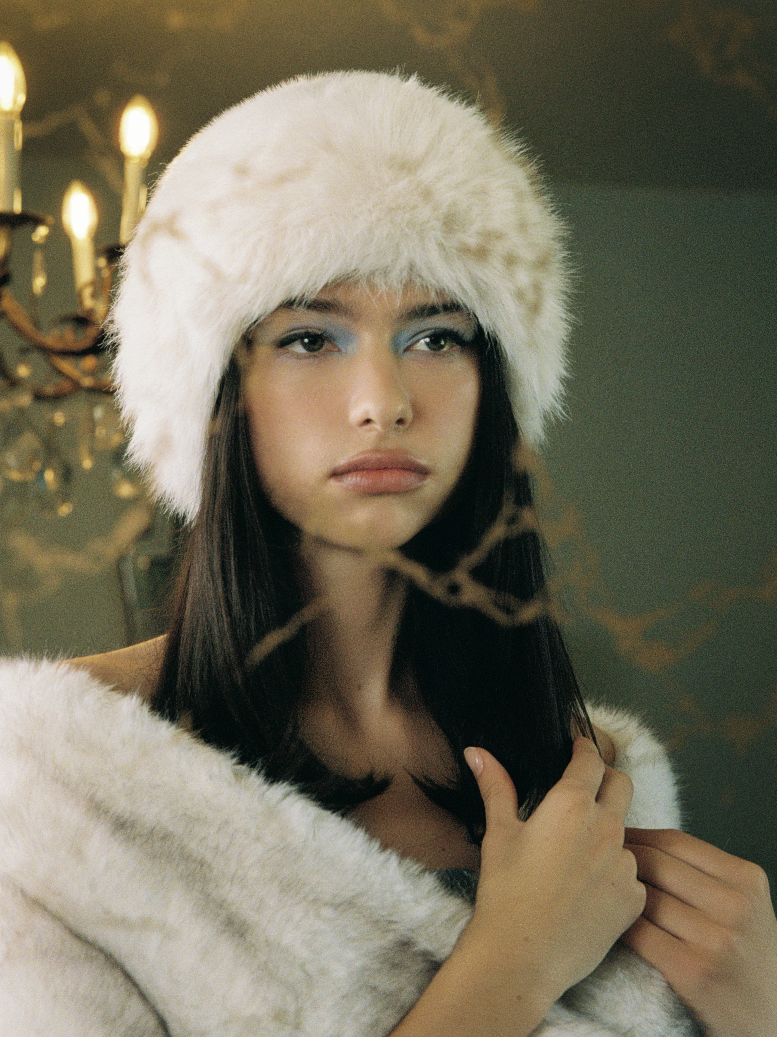 FUZZY BUCKET HAT For Daily Casual