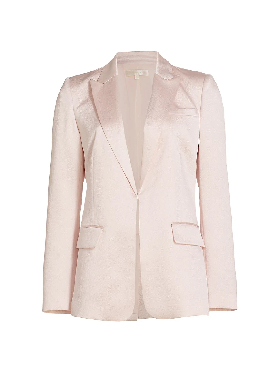 Womens Gaston Silk Blazer - Macchiato -