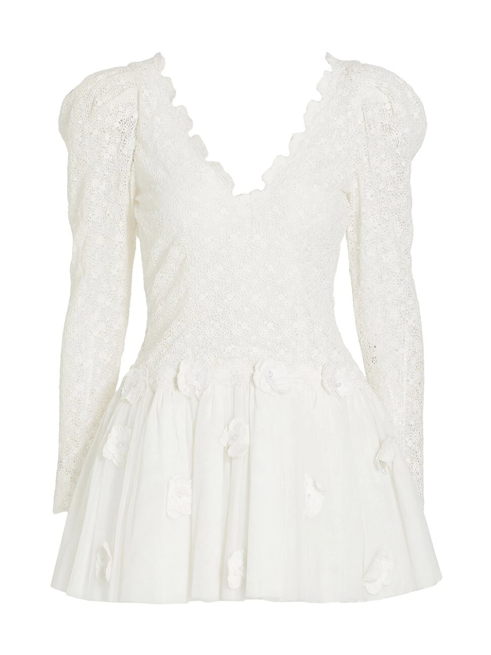 Womens Veralynne Minidress - True White - Size 2 - True White -